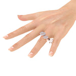 Load image into Gallery viewer, Diamond ring in white gold with white diamonds of 1.73 ct in weight