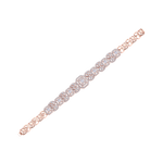 Load image into Gallery viewer, Statement bracelet in white gold with white diamonds of 3.09 ct in weight