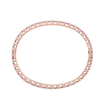 Load image into Gallery viewer, Diamond bracelet in rose gold with white diamonds of 2.28 ct in weight