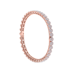 Load image into Gallery viewer, Diamond bracelet in yellow gold with white diamonds of 2.28 ct in weight