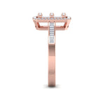Load image into Gallery viewer, Beautiful Ring in white gold with white baguette diamonds of 0.59 ct in weight