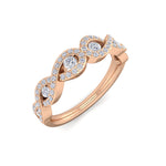 Load image into Gallery viewer, Beautiful Ring in rose gold with white diamonds of 0.40 ct in weight