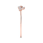 Load image into Gallery viewer, Cuff diamond bracelet in rose gold with white diamonds of 0.68 ct in weight