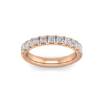 Load image into Gallery viewer, Pavé diamond ring in white gold with medium sized white diamonds of 1.01 ct in weight
