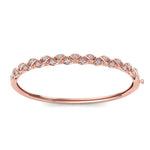 Load image into Gallery viewer, Bracelet in white gold with white diamonds of 0.97 ct in weight