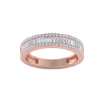 Load image into Gallery viewer, Eternity band in yellow gold with white diamonds of 0.78 ct in weight