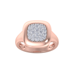 Load image into Gallery viewer, Diamond ring in white gold with white diamonds of 0.41 ct in weight