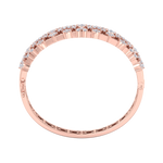 Load image into Gallery viewer, Diamond bangle in rose gold with white diamonds of 6.21 ct in weight
