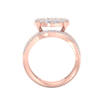 Load image into Gallery viewer, Beautiful Diamond ring in yellow gold with white diamonds of 2.74 ct in weight