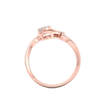 Load image into Gallery viewer, Elegant ring in yellow gold with white diamonds of 0.09 ct in weight