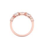 Load image into Gallery viewer, Beautiful Ring in rose gold with white diamonds of 0.49 ct in weight