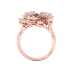 Load image into Gallery viewer, Diamond ring in rose gold with white diamonds of 1.76 ct in weight