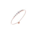 Load image into Gallery viewer, Diamond bracelet in yellow gold with white diamonds of 0.86 ct in weight