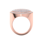 Load image into Gallery viewer, Heart diamond ring in white gold with white diamonds of 1.50 ct in weight