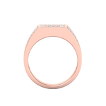 Load image into Gallery viewer, Diamond ring in rose gold with white diamonds of 0.77 ct in weight