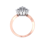 Load image into Gallery viewer, Diamond ring in white gold with white diamonds of 0.33 ct in weight