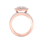 Load image into Gallery viewer, Diamond ring in white gold with white diamonds of 2.57 ct in weight