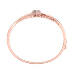 Load image into Gallery viewer, Diamond bangle in rose gold with white diamonds of 3.26 ct in weight