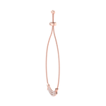 Load image into Gallery viewer, Diamond bar bolo necklace in white gold with white diamonds of 0.93 ct in weight