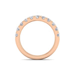 Load image into Gallery viewer, Pavé diamond ring in yellow gold with medium sized white diamonds of 1.01 ct in weight
