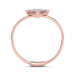 Load image into Gallery viewer, Beautiful Ring in rose gold with white diamonds of 0.26 ct in weight