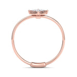 Load image into Gallery viewer, Beautiful Ring in rose gold with white diamonds of 0.13 ct in weight