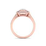 Load image into Gallery viewer, Beautiful Ring in rose gold with white diamonds of 0.39 ct in weight