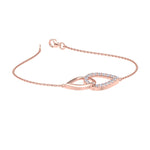 Load image into Gallery viewer, Bracelet in yellow gold with white diamonds of 0.51 ct in weight