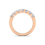 Load image into Gallery viewer, Pavé diamond ring in yellow gold with white diamonds of 1.10 ct in weight
