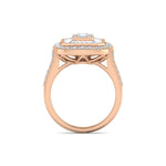 Load image into Gallery viewer, Beautiful Ring in yellow gold with white diamonds of 3.07 ct in weight