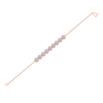 Load image into Gallery viewer, Diamond bracelet in rose gold with white diamonds of 1.12 ct in weight