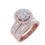Load image into Gallery viewer, Diamond ring in white gold with white diamonds of 2.57 ct in weight