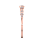 Load image into Gallery viewer, Diamond bangle in rose gold with white diamonds of 2.44 ct in weight