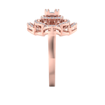 Load image into Gallery viewer, Diamond ring in rose gold with white diamonds of 0.53 ct in weight