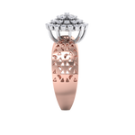 Load image into Gallery viewer, Diamond ring in white gold with white diamonds of 0.33 ct in weight