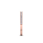 Load image into Gallery viewer, Diamond ring in rose gold with white diamonds of 0.15 ct in weight