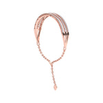 Load image into Gallery viewer, Bracelet in rose gold with white diamonds of 1.75 ct in weight