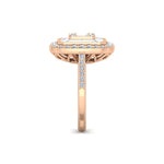 Load image into Gallery viewer, Beautiful Ring in yellow gold with white diamonds of 3.07 ct in weight