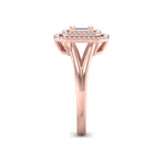Load image into Gallery viewer, Beautiful Ring in rose gold with white diamonds of 0.39 ct in weight