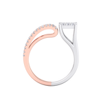 Load image into Gallery viewer, Diamond ring in white gold with white diamonds of 0.42 ct in weight