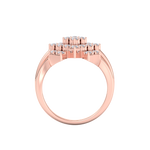 Load image into Gallery viewer, Elegant ring in yellow gold with white diamonds of 0.48 ct in weight