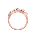 Load image into Gallery viewer, Multi-band ring in white gold with white diamonds of 0.90 ct in weight
