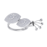 Load image into Gallery viewer, Diamond ring in white gold with white diamonds of 1.73 ct in weight