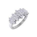 Load image into Gallery viewer, Beautiful ring in yellow gold with white diamonds of 1.16 ct in weight