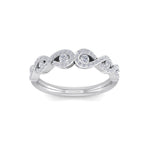 Load image into Gallery viewer, Beautiful Ring in rose gold with white diamonds of 0.40 ct in weight