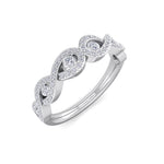 Load image into Gallery viewer, Beautiful Ring in rose gold with white diamonds of 0.40 ct in weight