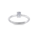 Load image into Gallery viewer, Pretty Diamond ring in white gold with white diamonds of 0.25 ct in weight