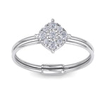 Load image into Gallery viewer, Beautiful Ring in rose gold with white diamonds of 0.26 ct in weight