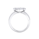 Load image into Gallery viewer, Diamond ring in white gold with white diamonds of 1.59 ct in weight