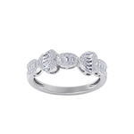 Load image into Gallery viewer, Beautiful Ring in rose gold with white diamonds of 0.49 ct in weight